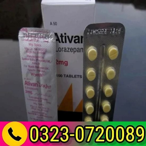 Ativan 2Mg Tablets Price In Pakistan – 03230720089