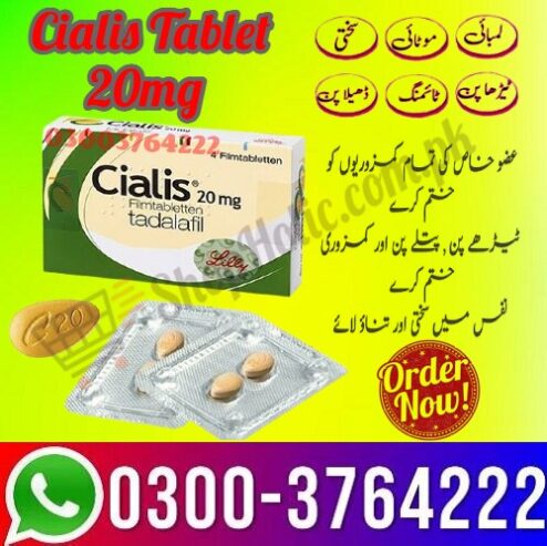 Cialis 20mg Price In All Pakistan for sale 03003764222